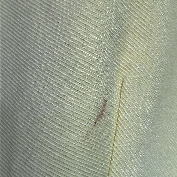 NWOT Ann Taylor bright yellow sleeveles peplum hem dress size 4 - Picture 3 of 5